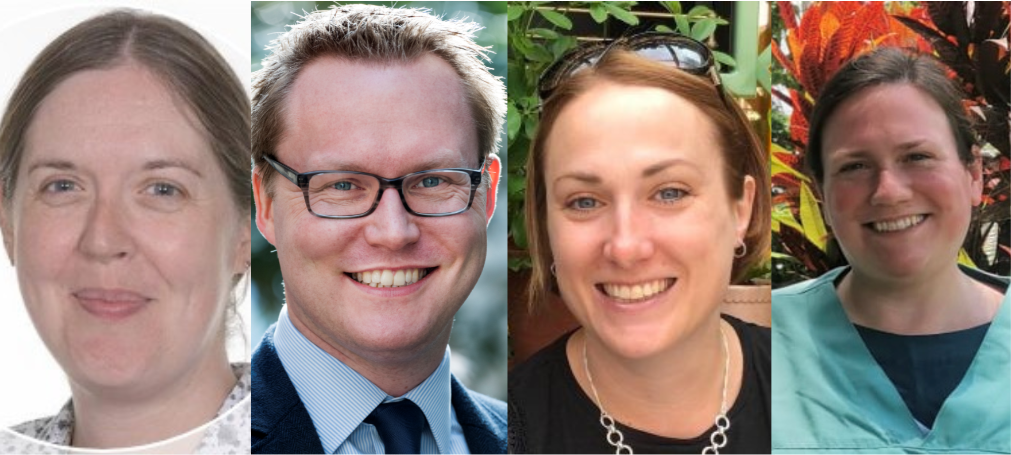 Dr Louise Dunmore, Professor Mark Gilchrist, Fran Garraghan and Ceri Phillips