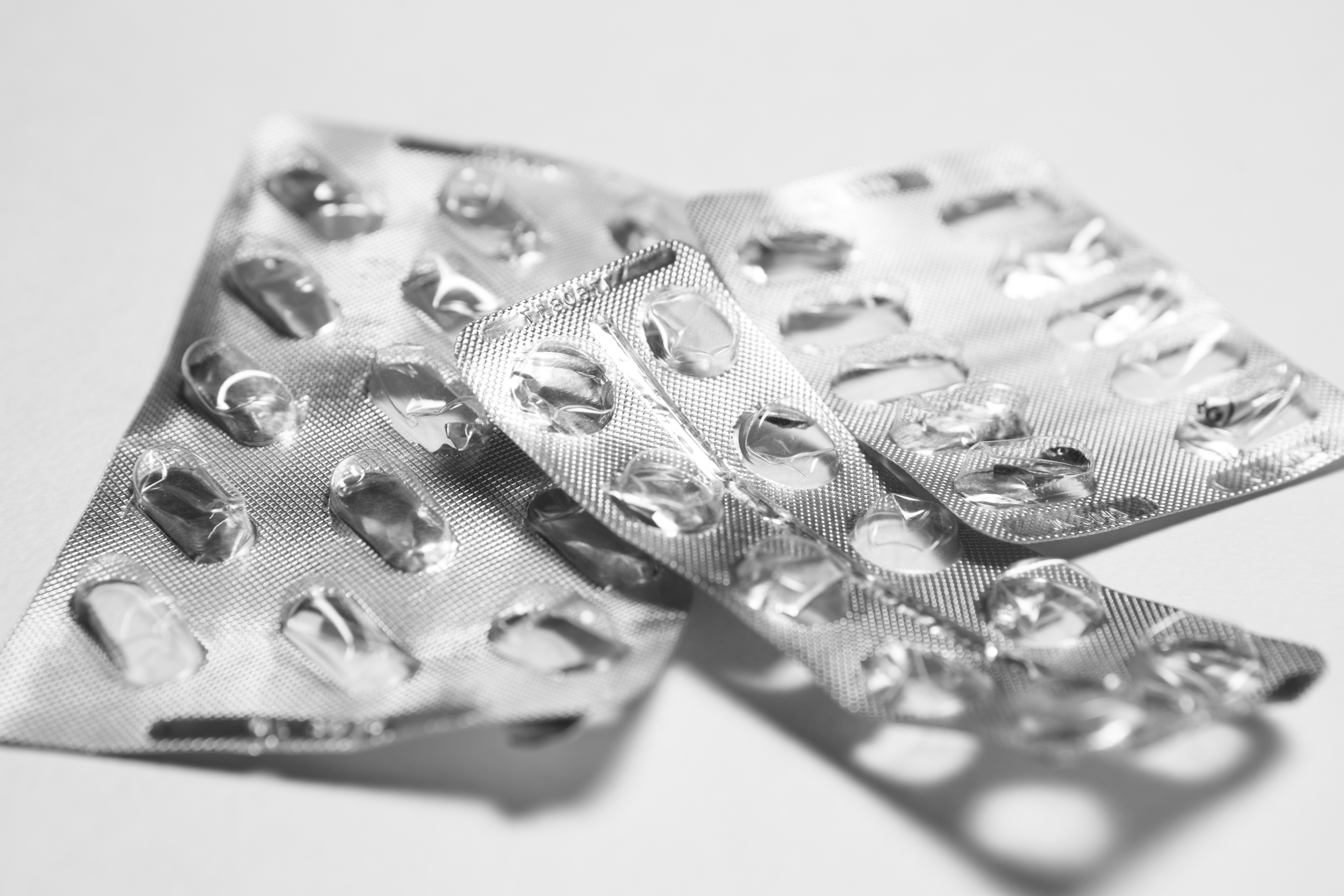 empty medicines blister pack