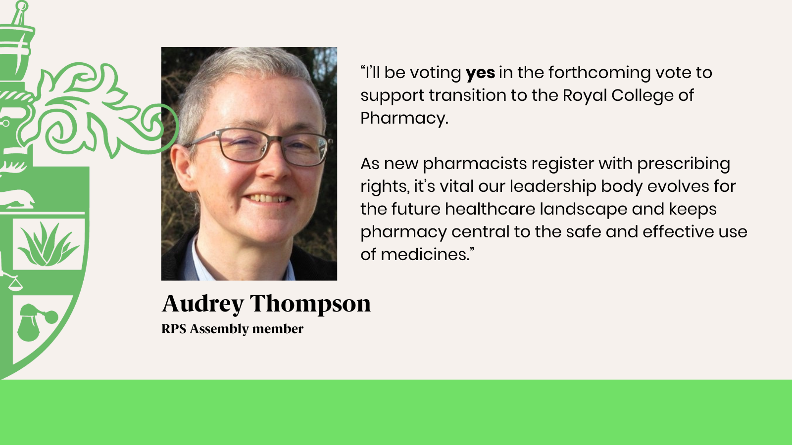 Audrey Thompson C&G quote