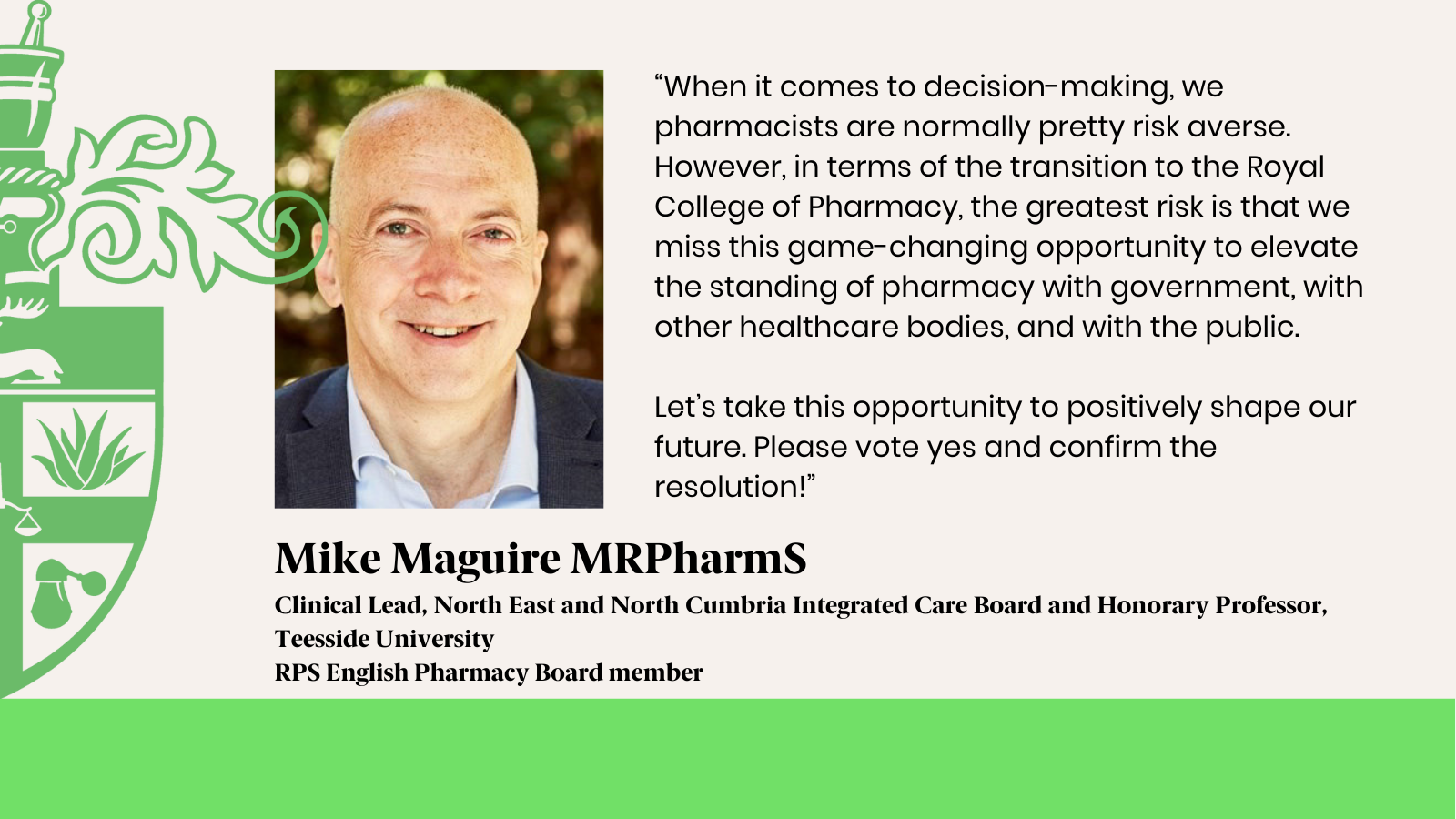 Mike Maguire C&G quote card