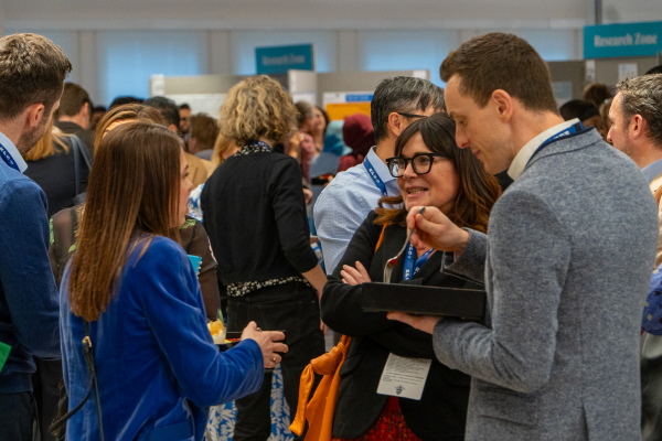 Crowds talking at the RPS Annual Conference 2024