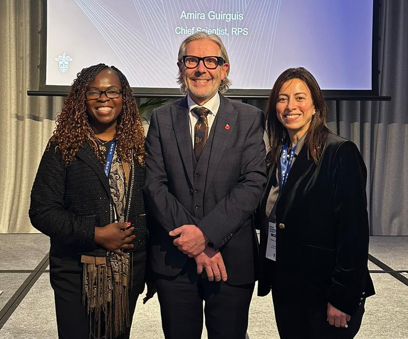 Professor Amira Guirguis and Professor Diane Ashiru-Oredope