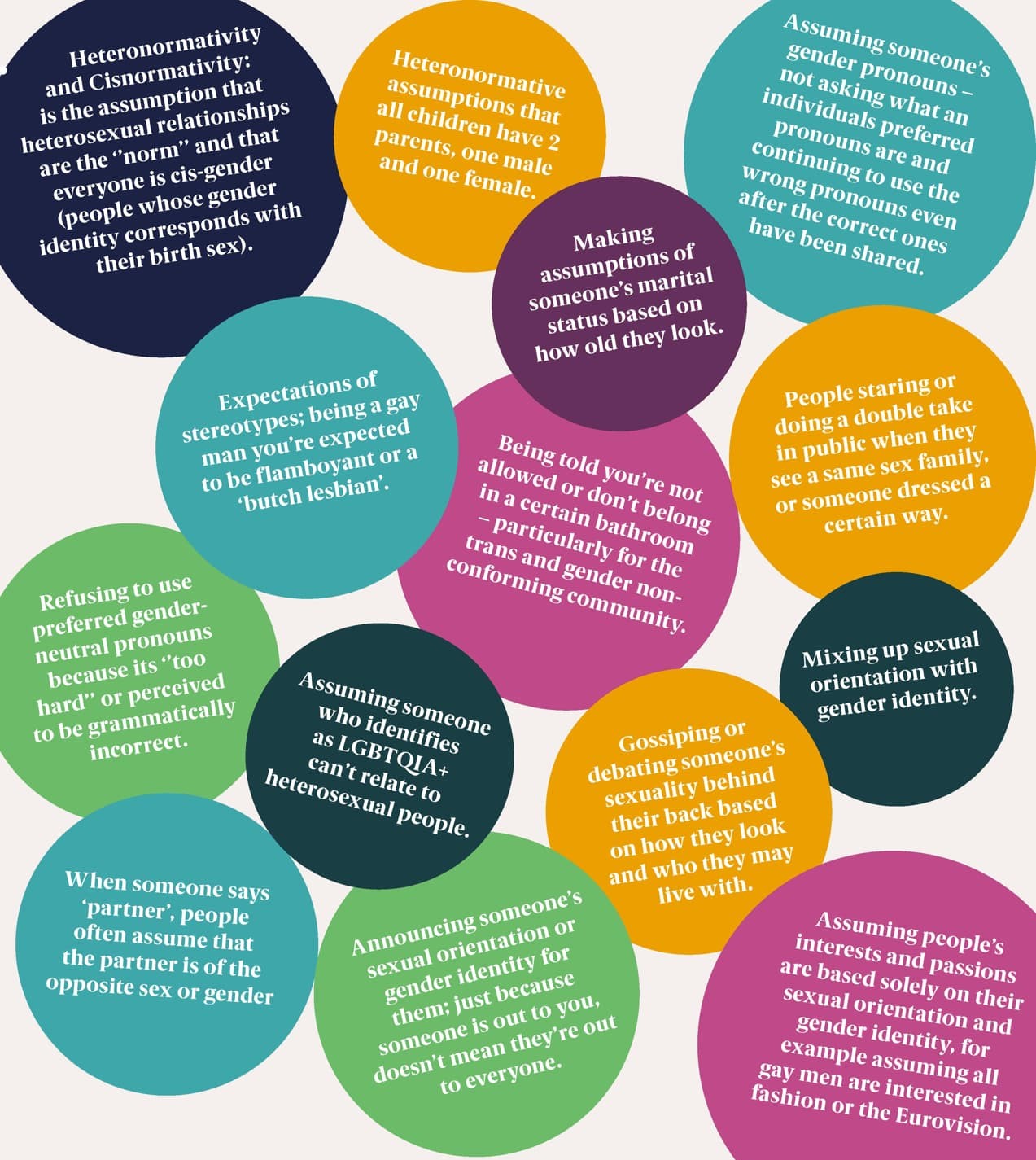 picture of RPS LGBTQIA+ microaggressions poster