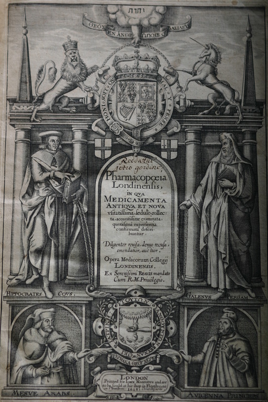 Title page of Pharmacopoeia Londinensis