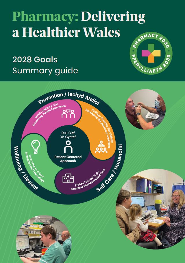 Pharmacy: Delivering a Healthier Wales Vision 2028 summary