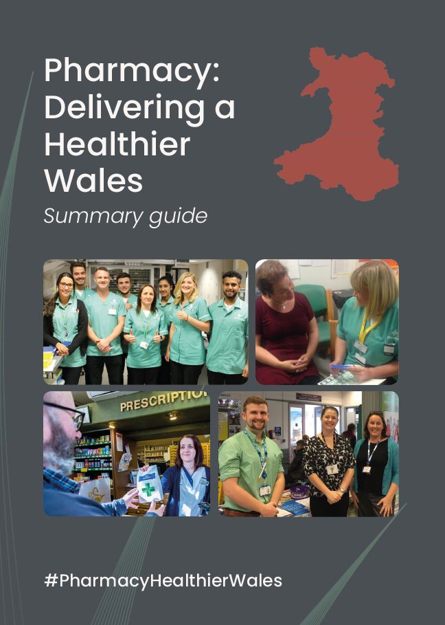 Pharmacy: Delivering a Healthier Wales Vision summary PDF