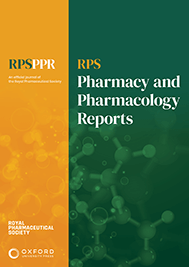 Cover of The Royal Pharmaceutical Society Pharmacy and Pharmacology Reports (RPSPPR) Cover of The Royal Pharmaceutical Society Pharmacy and Pharmacology Reports (RPSPPR)